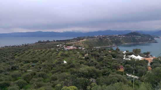 Vista aerea della Baronia